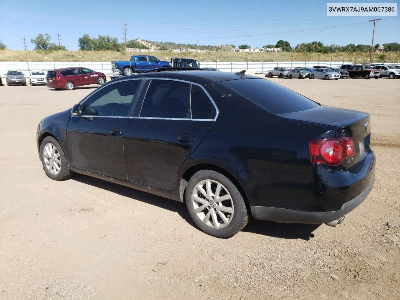 2010 Volkswagen Jetta Se VIN: 3VWRX7AJ9AM067386 Lot: 74055104