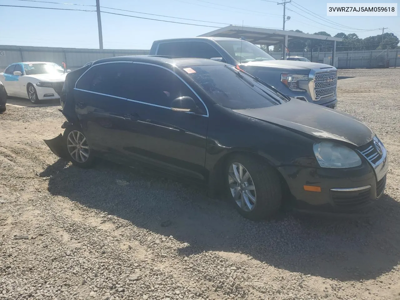 2010 Volkswagen Jetta Se VIN: 3VWRZ7AJ5AM059618 Lot: 74093504