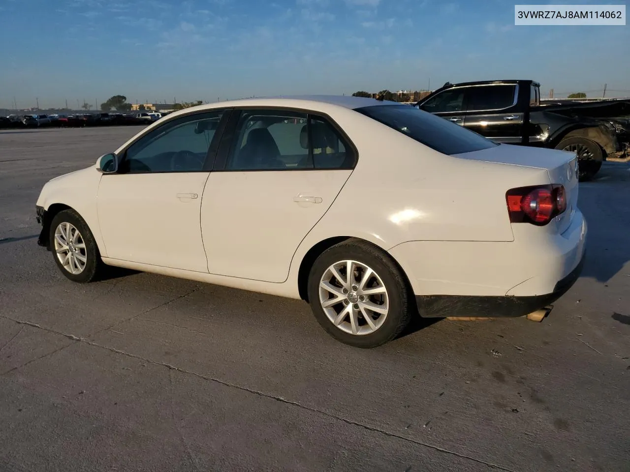 2010 Volkswagen Jetta Se VIN: 3VWRZ7AJ8AM114062 Lot: 74247194