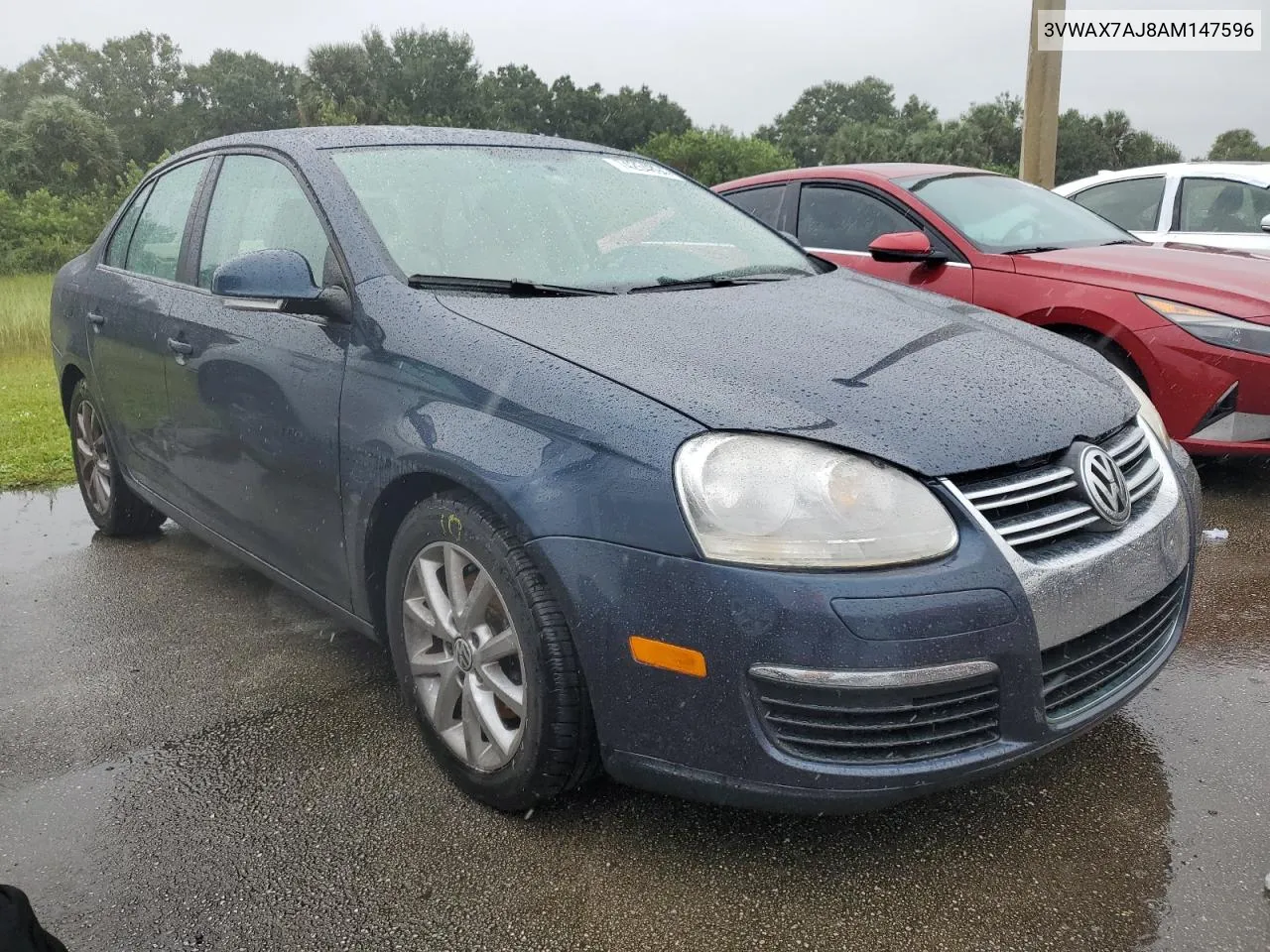 2010 Volkswagen Jetta Limited VIN: 3VWAX7AJ8AM147596 Lot: 74254894