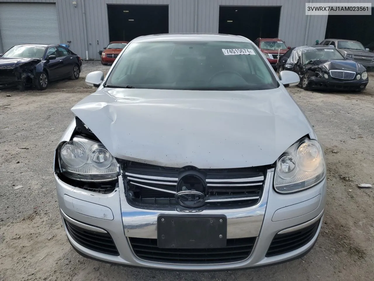 2010 Volkswagen Jetta Se VIN: 3VWRX7AJ1AM023561 Lot: 74510674