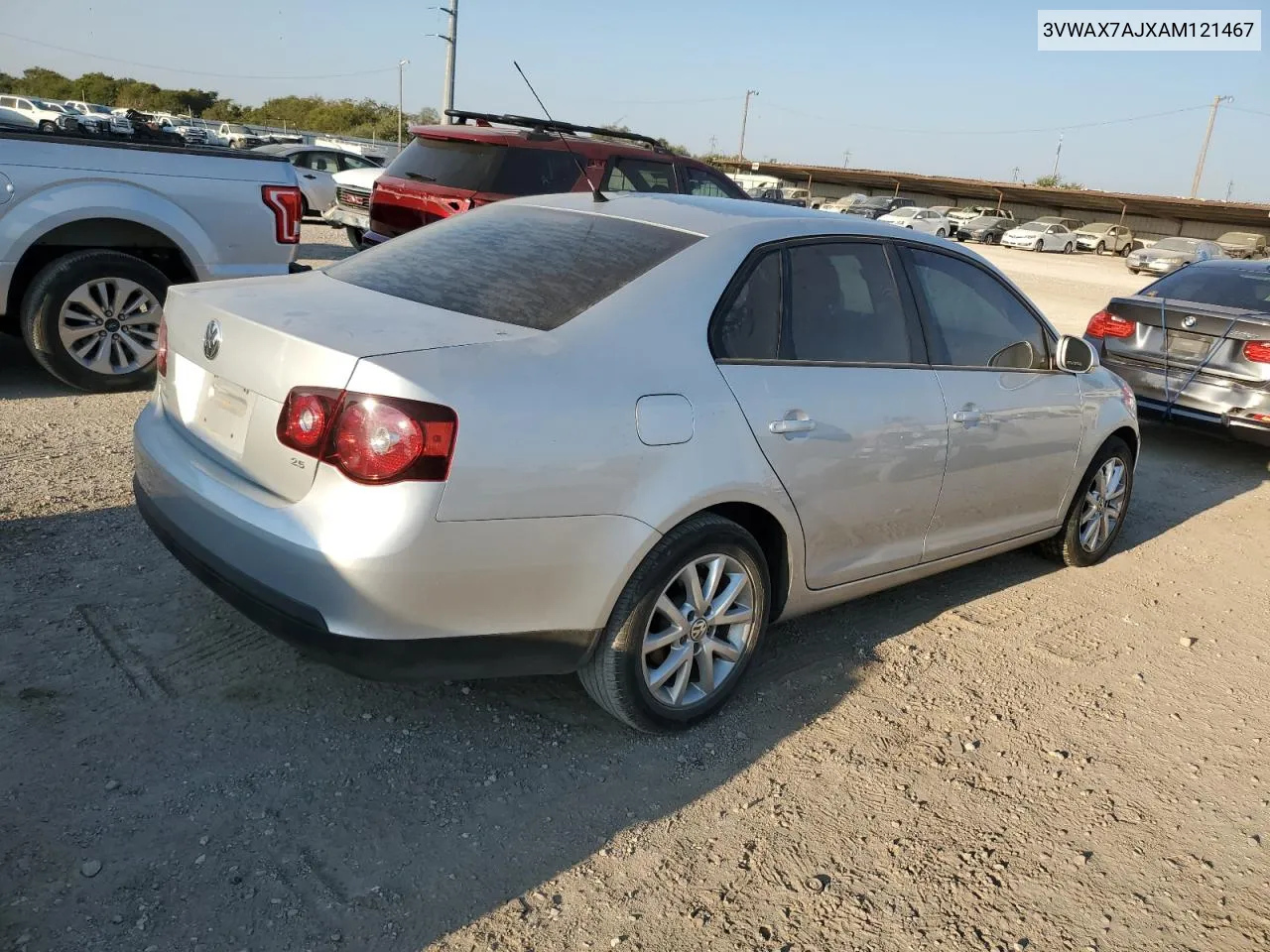 2010 Volkswagen Jetta Limited VIN: 3VWAX7AJXAM121467 Lot: 75516984