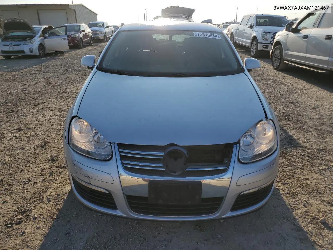 2010 Volkswagen Jetta Limited VIN: 3VWAX7AJXAM121467 Lot: 75516984