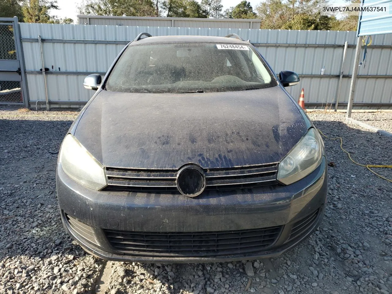 2010 Volkswagen Jetta Tdi VIN: 3VWPL7AJ4AM637541 Lot: 76248454