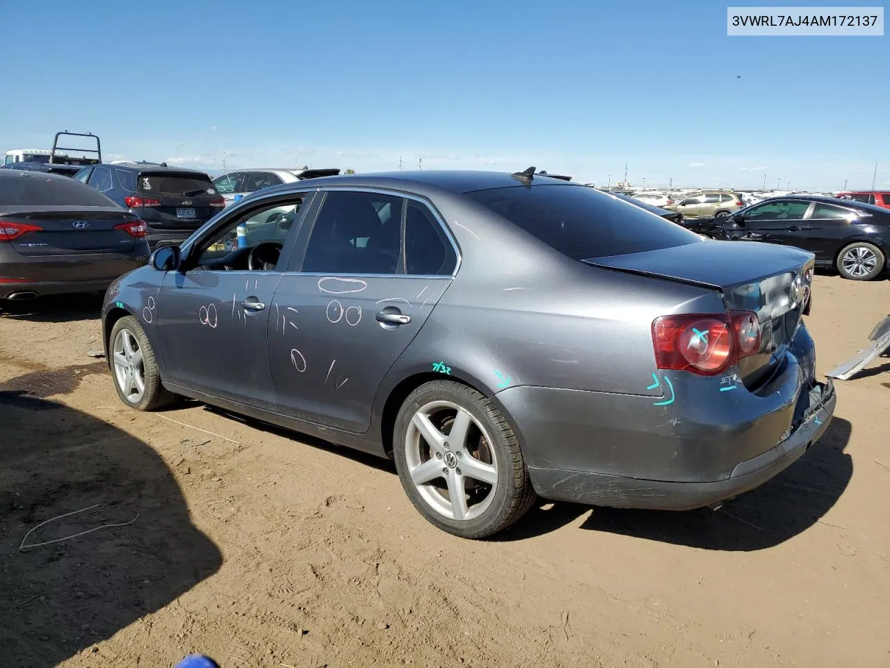 2010 Volkswagen Jetta Tdi VIN: 3VWRL7AJ4AM172137 Lot: 76496884