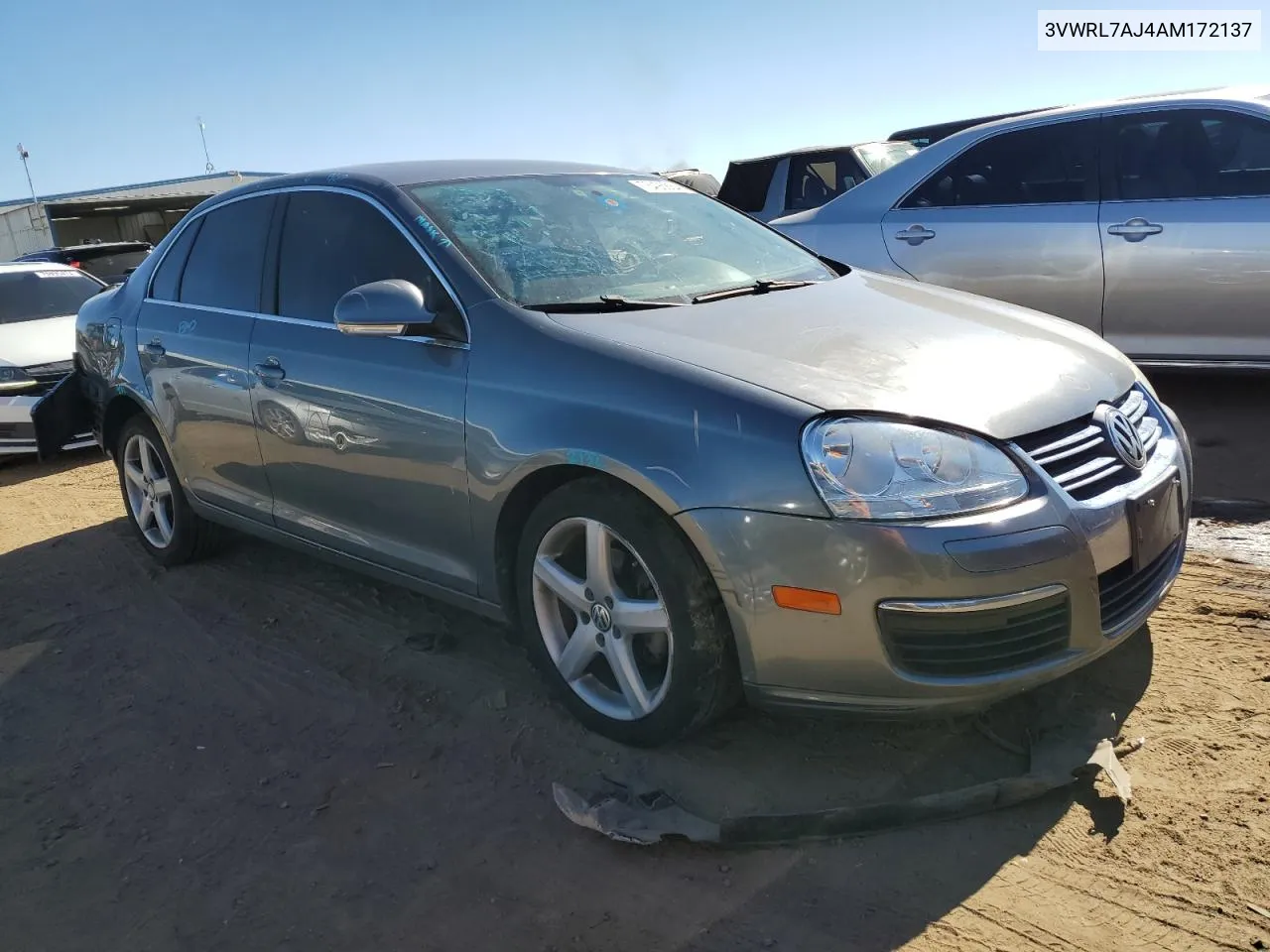 2010 Volkswagen Jetta Tdi VIN: 3VWRL7AJ4AM172137 Lot: 76496884