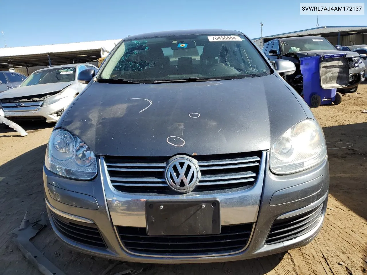 2010 Volkswagen Jetta Tdi VIN: 3VWRL7AJ4AM172137 Lot: 76496884