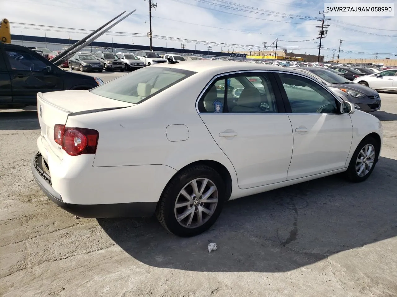 2010 Volkswagen Jetta Se VIN: 3VWRZ7AJ9AM058990 Lot: 77802823