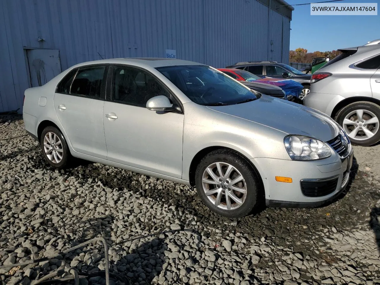 2010 Volkswagen Jetta Se VIN: 3VWRX7AJXAM147604 Lot: 77849694