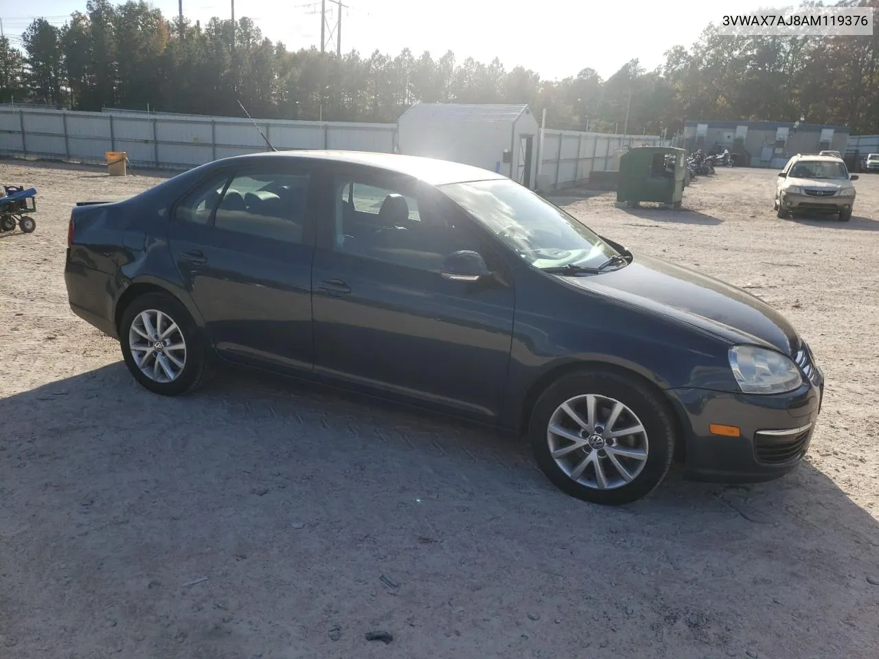 2010 Volkswagen Jetta Limited VIN: 3VWAX7AJ8AM119376 Lot: 78012664