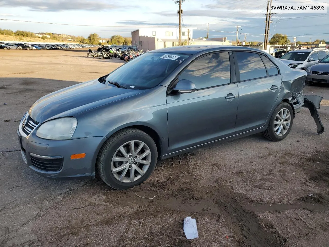 2010 Volkswagen Jetta Se VIN: 3VWRX7AJ7AM146393 Lot: 79259644