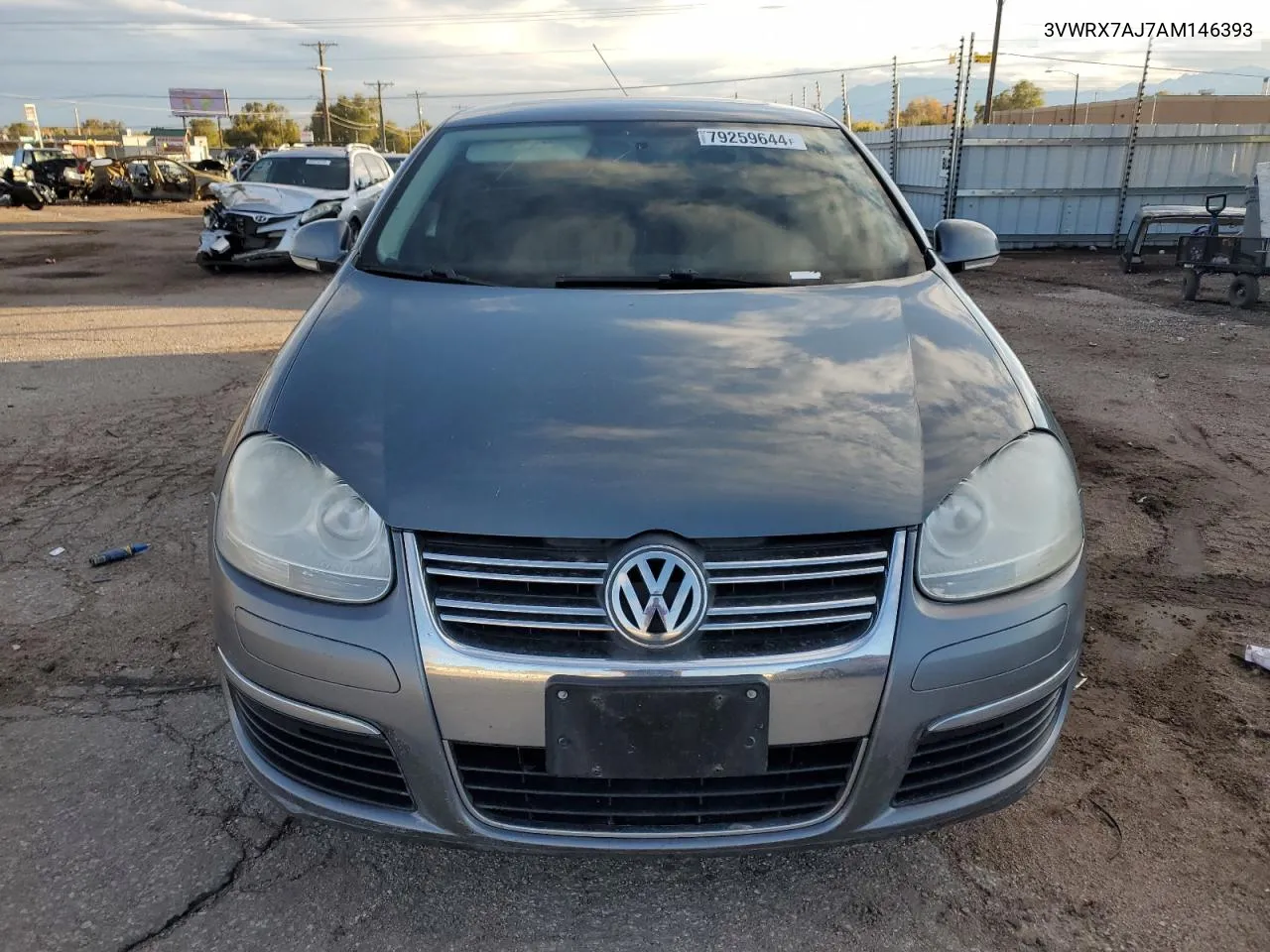 2010 Volkswagen Jetta Se VIN: 3VWRX7AJ7AM146393 Lot: 79259644