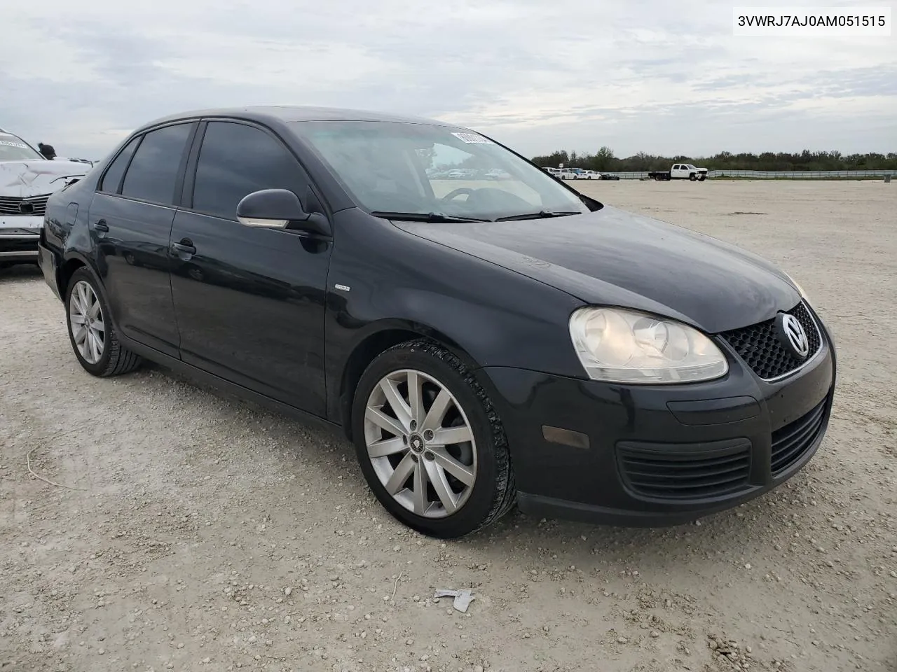 2010 Volkswagen Jetta Wolfsburg VIN: 3VWRJ7AJ0AM051515 Lot: 80001734