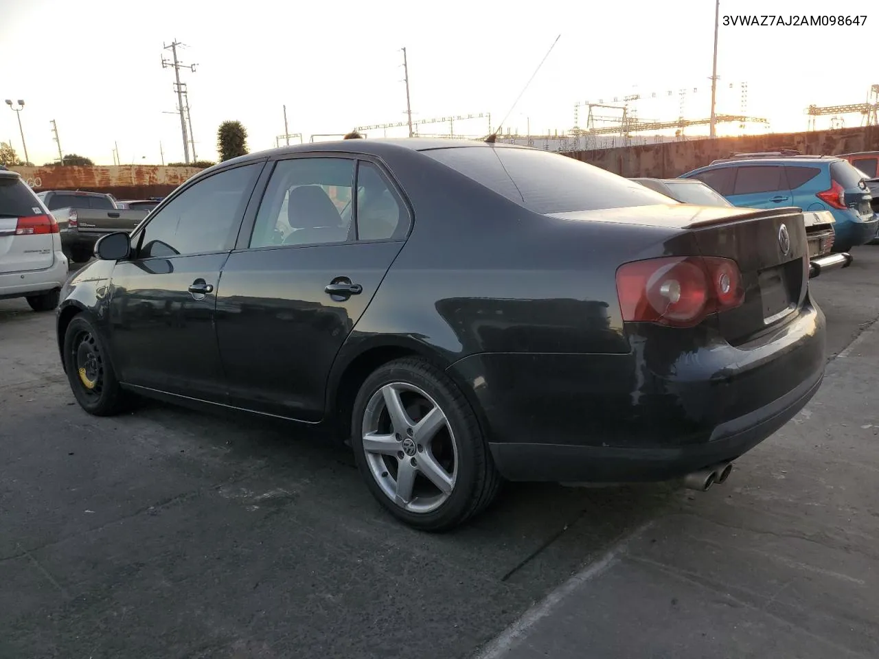 2010 Volkswagen Jetta Limited VIN: 3VWAZ7AJ2AM098647 Lot: 80231644