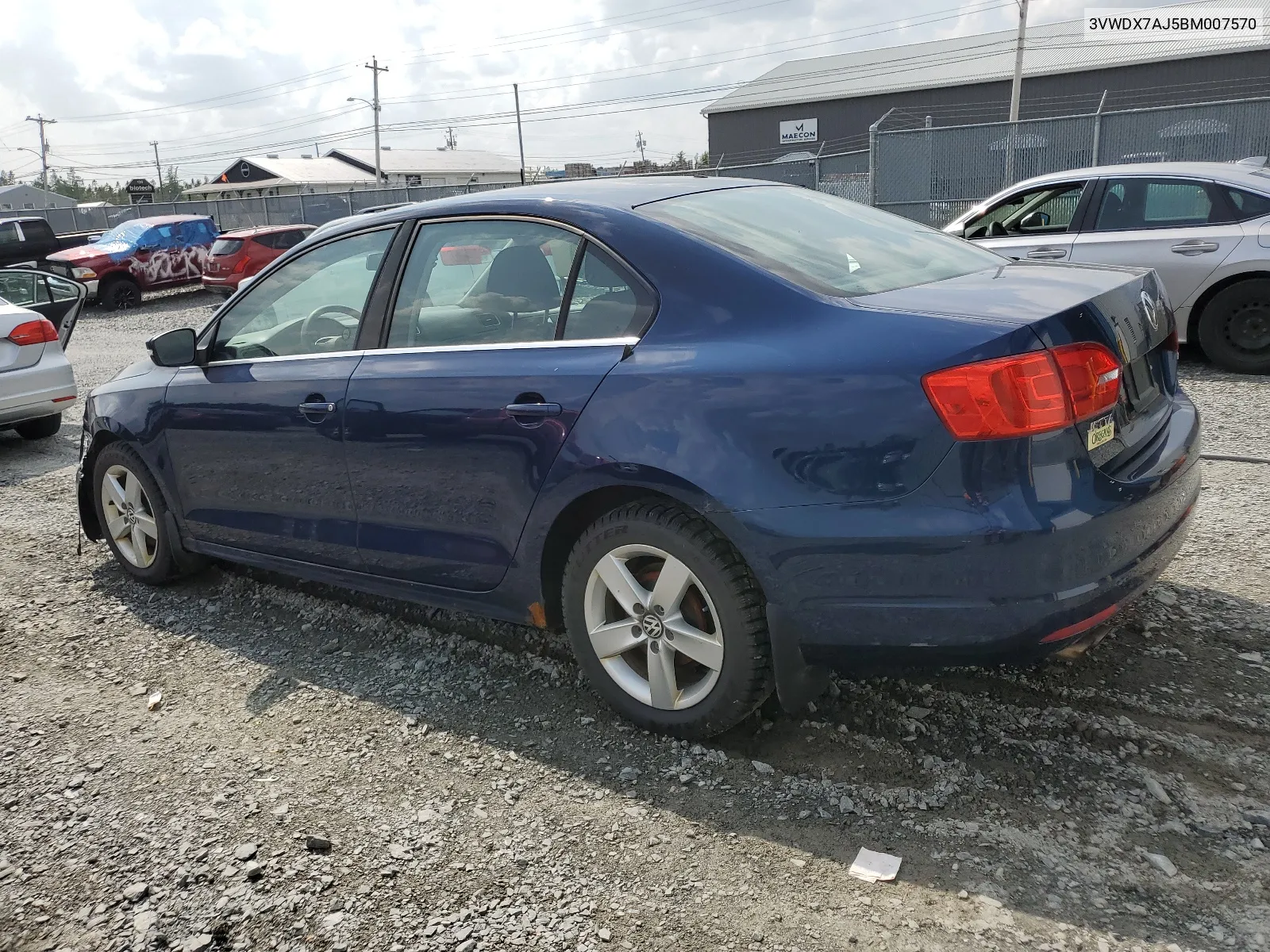 3VWDX7AJ5BM007570 2011 Volkswagen Jetta Se