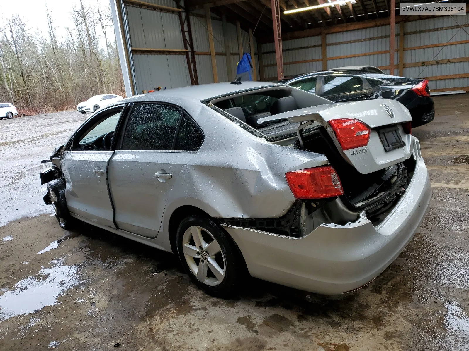 2011 Volkswagen Jetta Sel VIN: 3VWLX7AJ7BM398104 Lot: 49500264