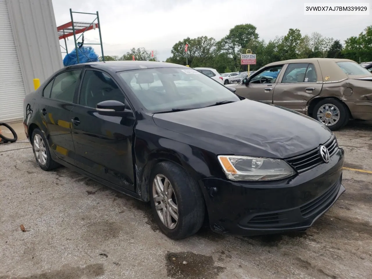 2011 Volkswagen Jetta Se VIN: 3VWDX7AJ7BM339929 Lot: 53413444