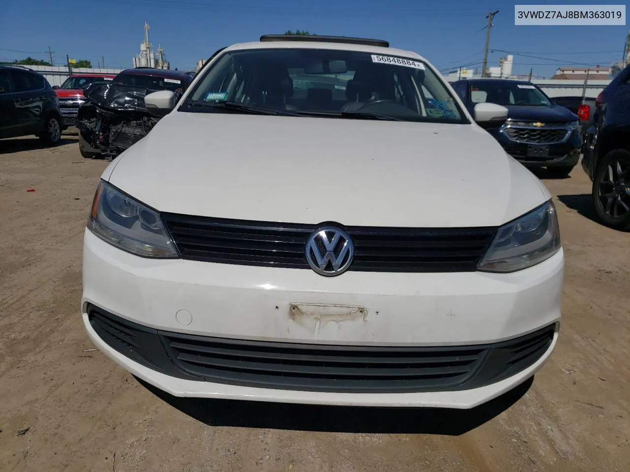 3VWDZ7AJ8BM363019 2011 Volkswagen Jetta Se