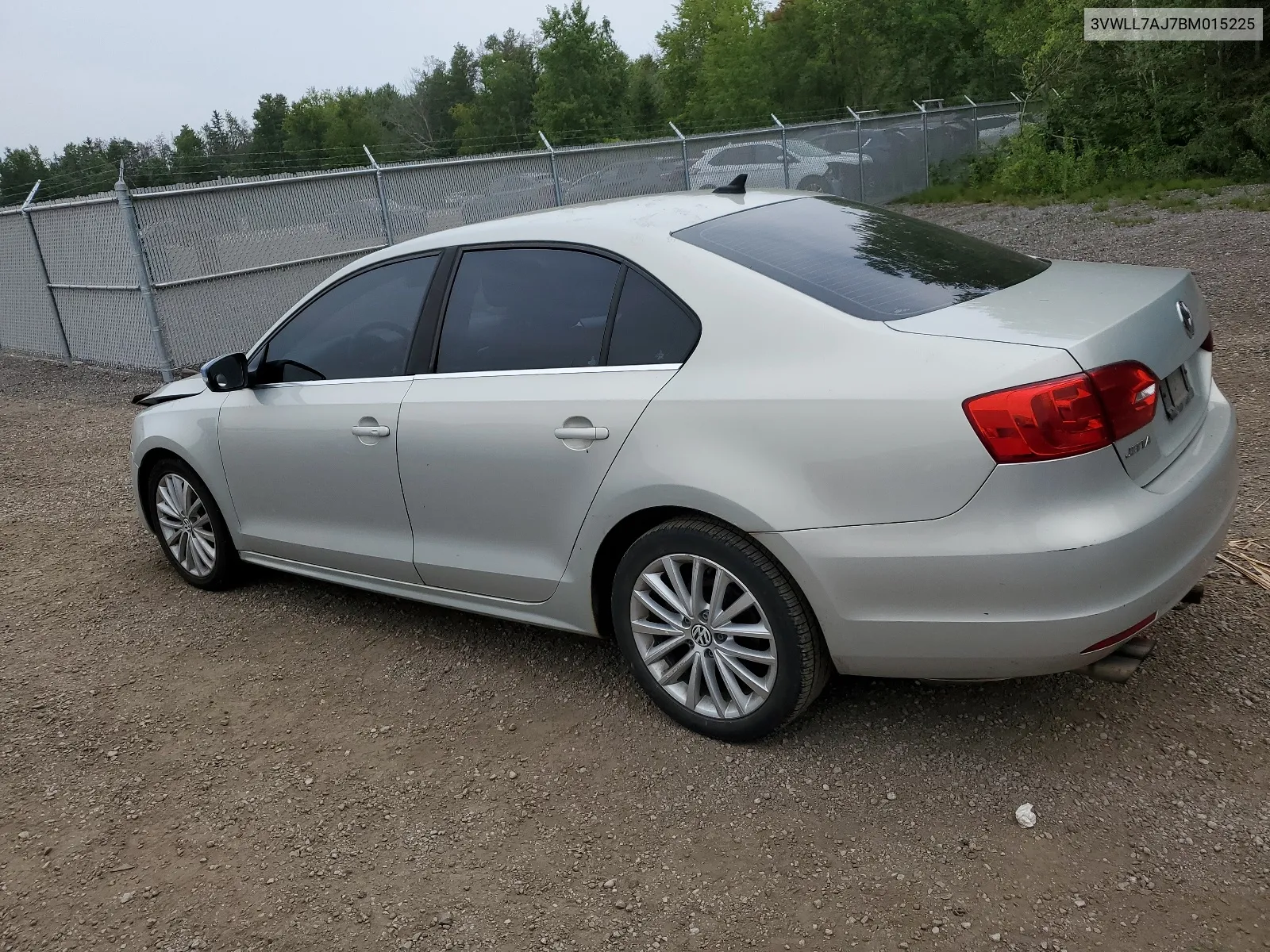 2011 Volkswagen Jetta Tdi VIN: 3VWLL7AJ7BM015225 Lot: 64618294