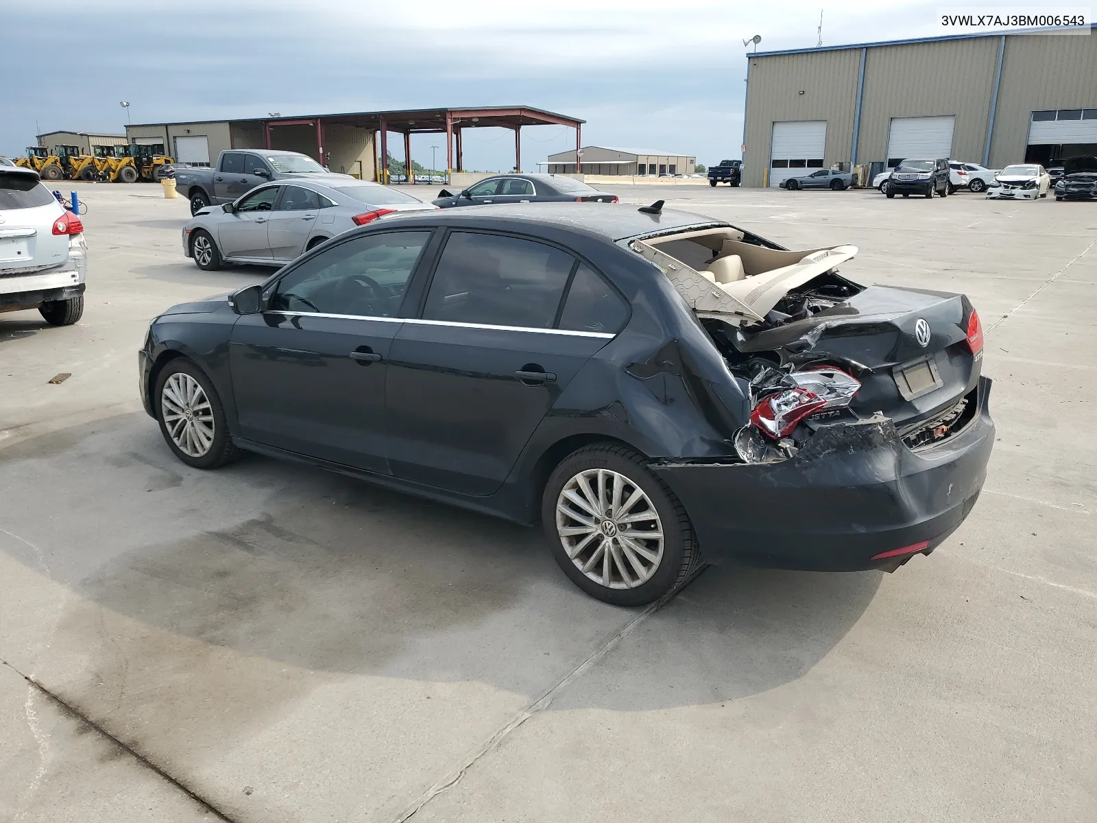 3VWLX7AJ3BM006543 2011 Volkswagen Jetta Sel