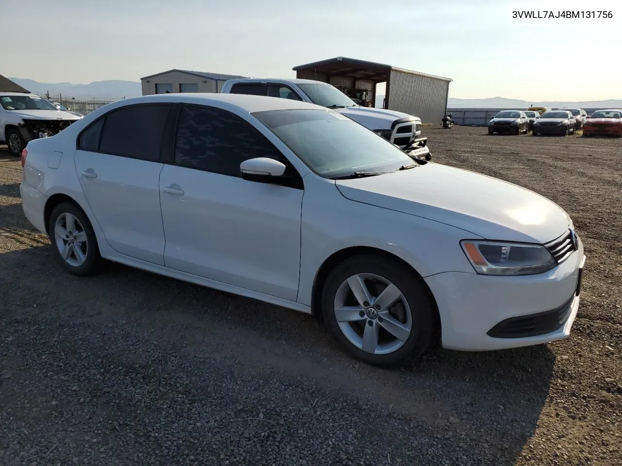 2011 Volkswagen Jetta Tdi VIN: 3VWLL7AJ4BM131756 Lot: 67922534