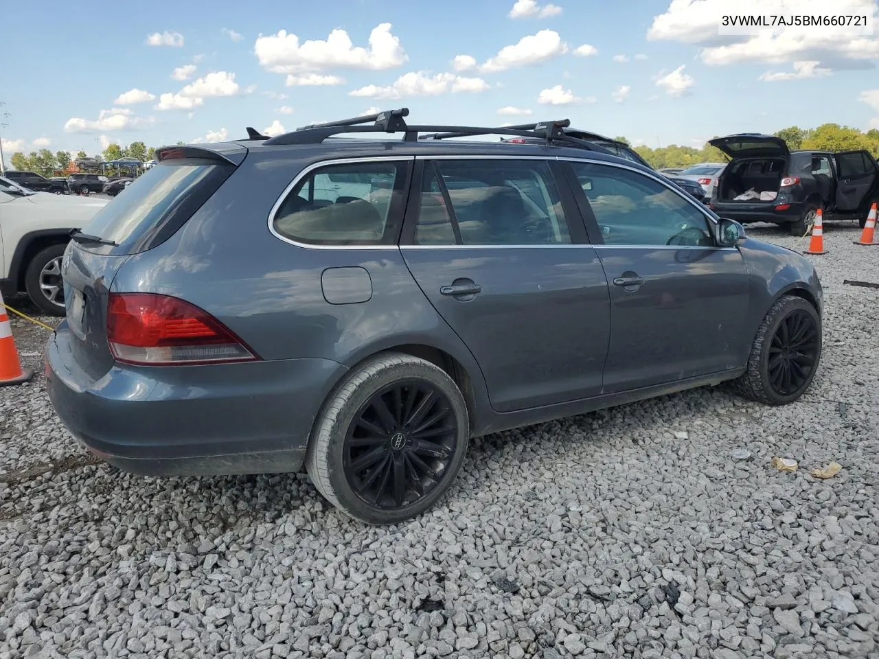 2011 Volkswagen Jetta Tdi VIN: 3VWML7AJ5BM660721 Lot: 68863894