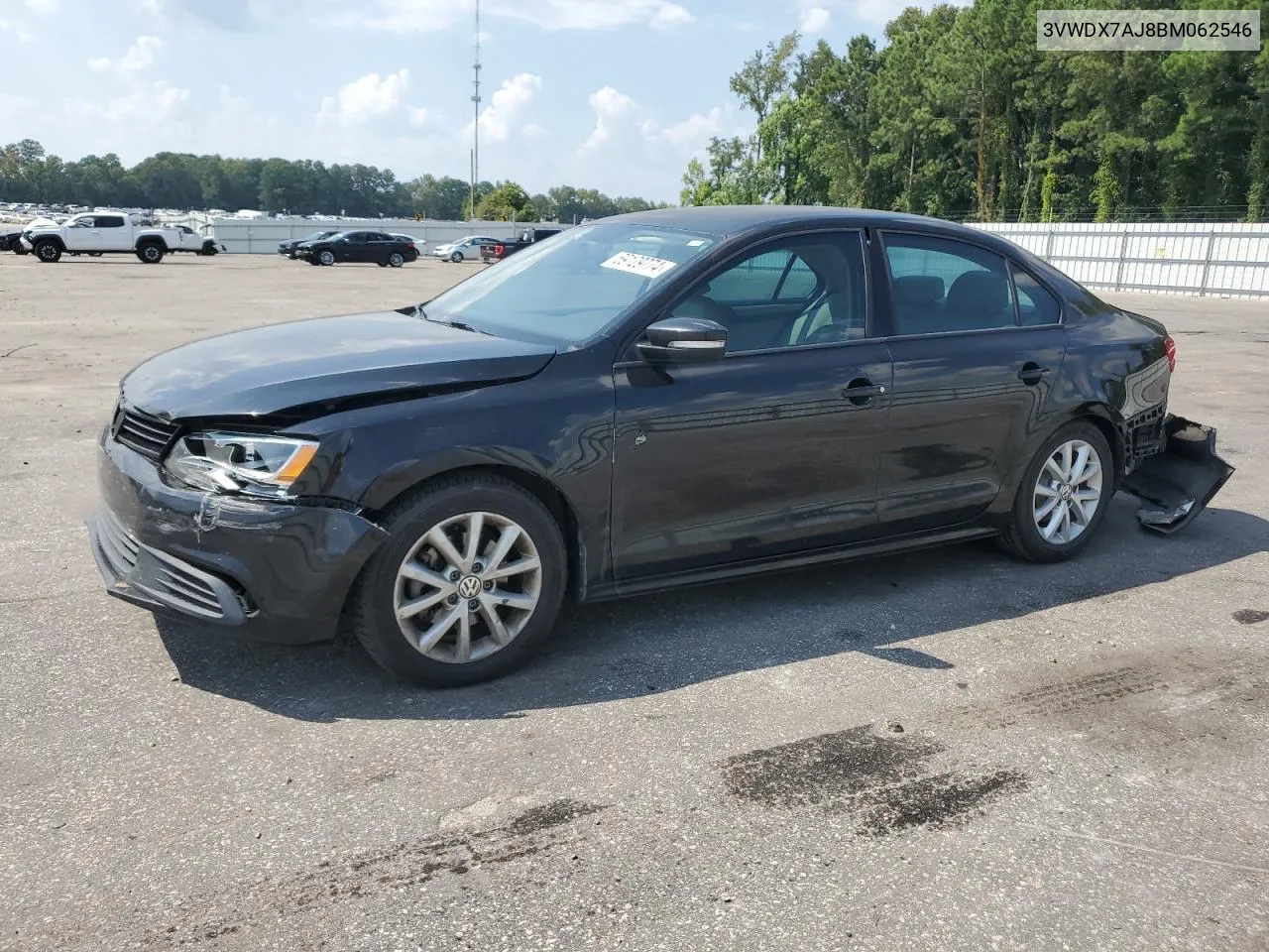 3VWDX7AJ8BM062546 2011 Volkswagen Jetta Se