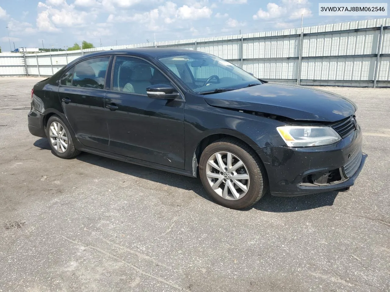 2011 Volkswagen Jetta Se VIN: 3VWDX7AJ8BM062546 Lot: 69129774