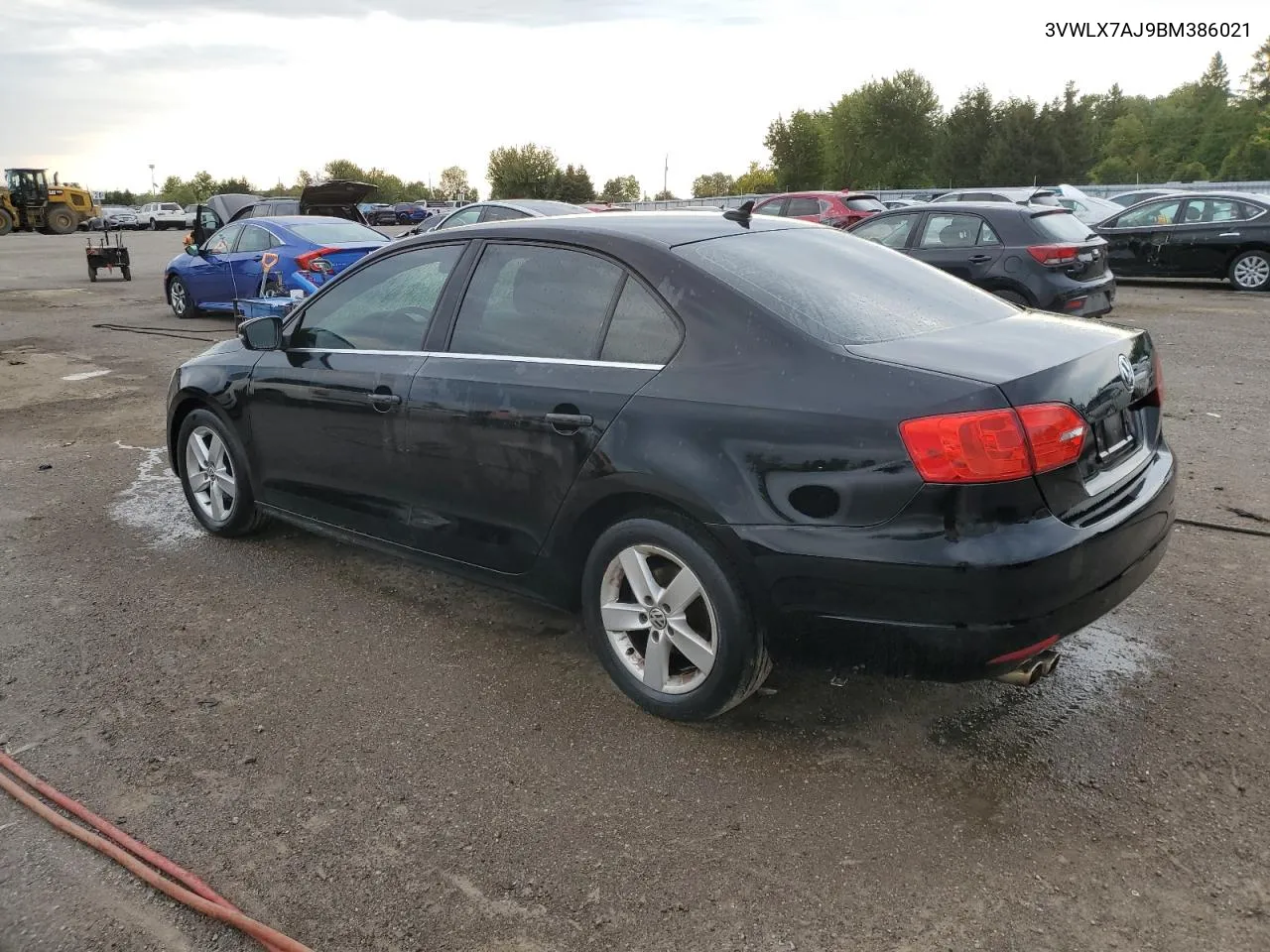 2011 Volkswagen Jetta Sel VIN: 3VWLX7AJ9BM386021 Lot: 70189244