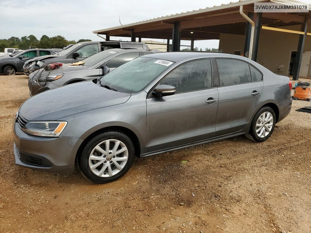 2011 Volkswagen Jetta Se VIN: 3VWDX7AJXBM331078 Lot: 71298684