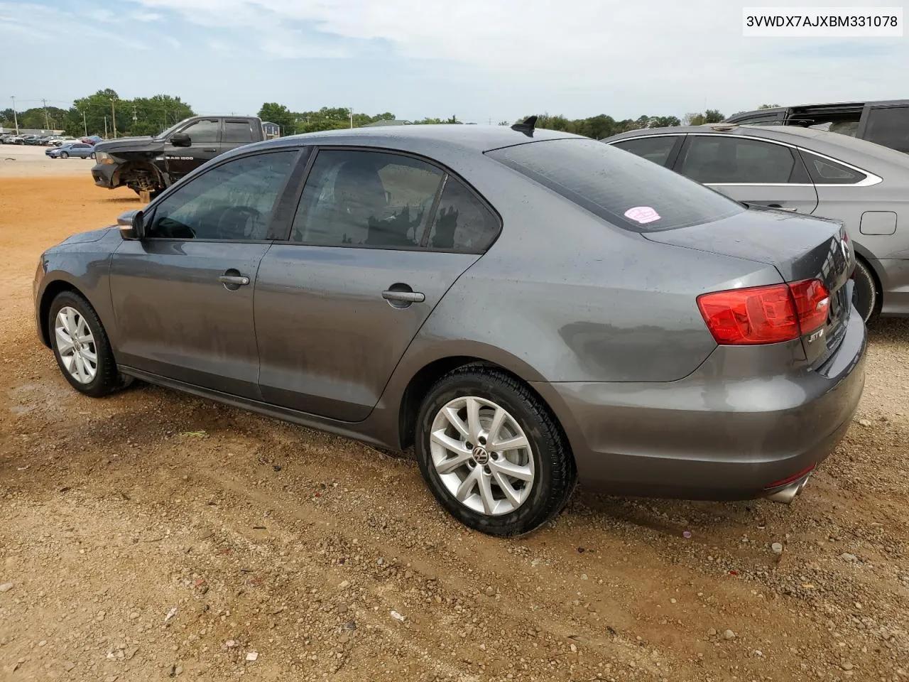 2011 Volkswagen Jetta Se VIN: 3VWDX7AJXBM331078 Lot: 71298684