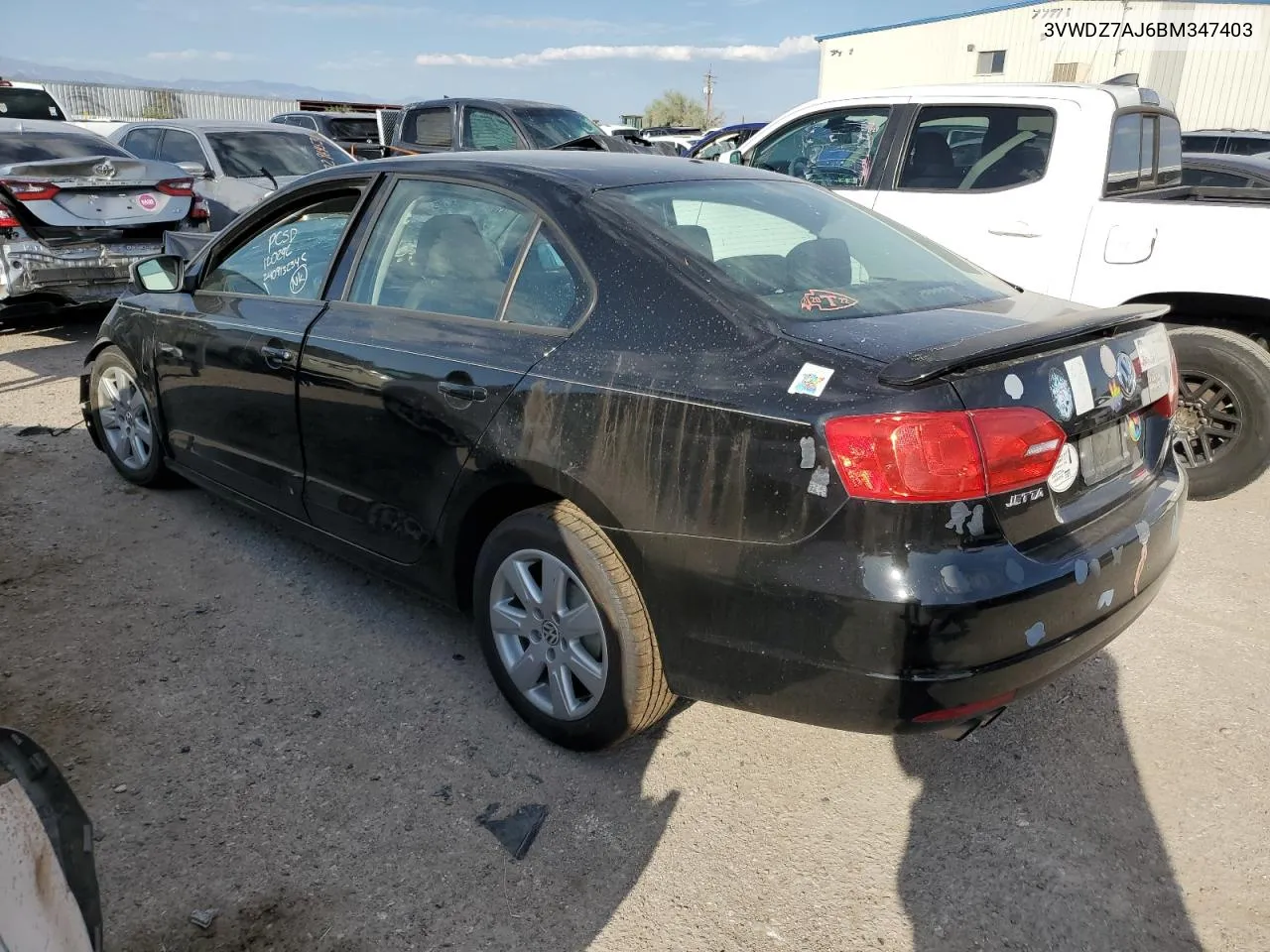 3VWDZ7AJ6BM347403 2011 Volkswagen Jetta Se