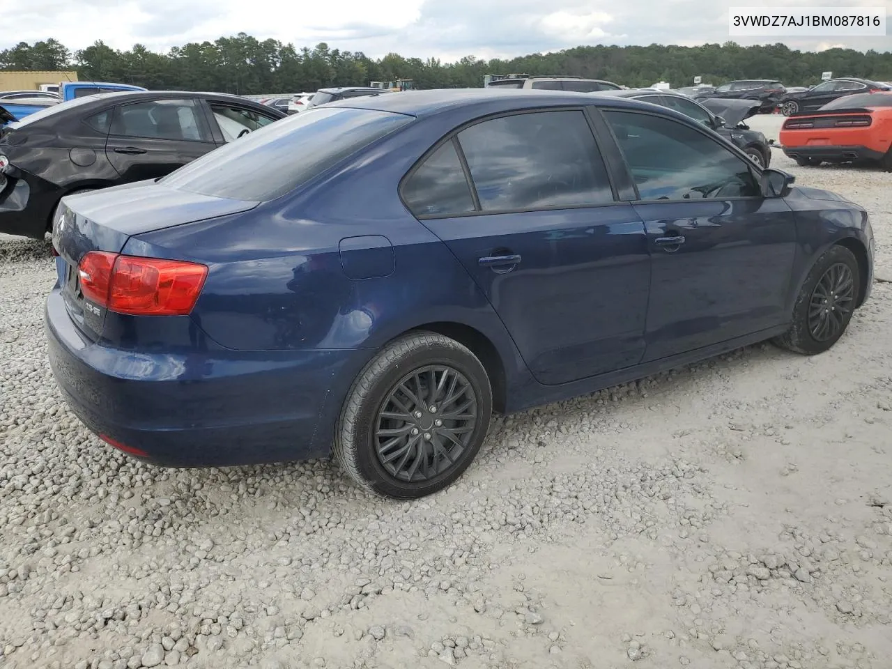 3VWDZ7AJ1BM087816 2011 Volkswagen Jetta Se