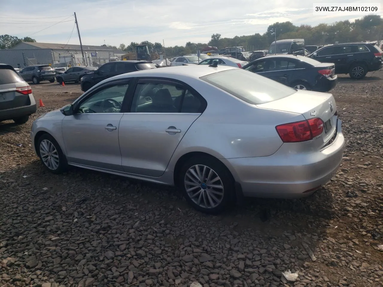 2011 Volkswagen Jetta Sel VIN: 3VWLZ7AJ4BM102109 Lot: 72303244