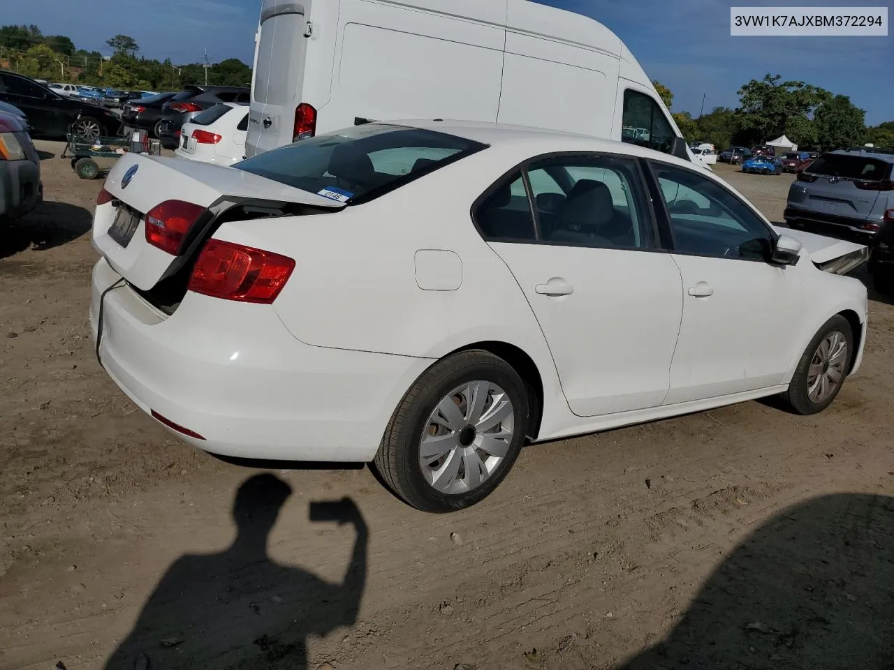 3VW1K7AJXBM372294 2011 Volkswagen Jetta Base