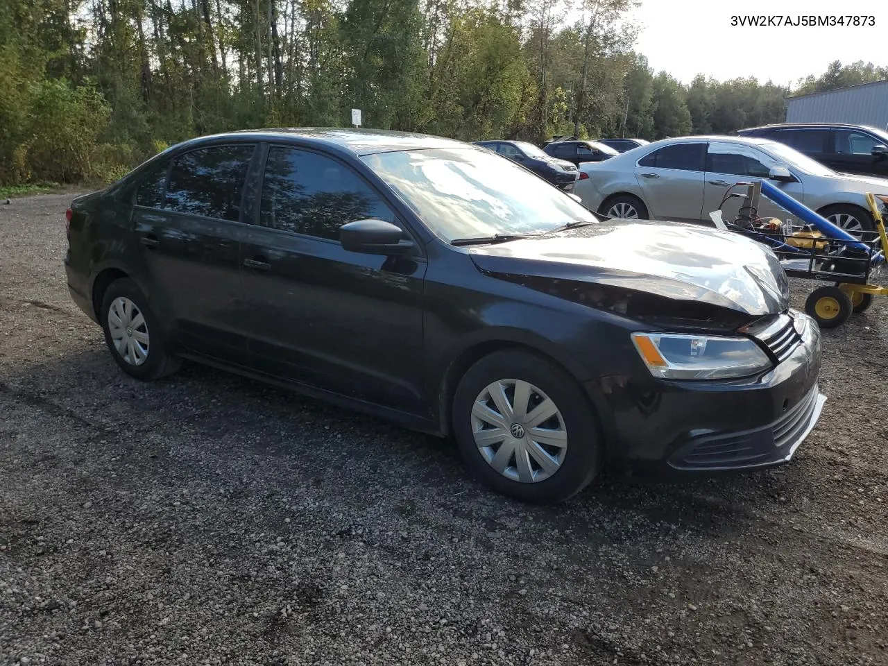 2011 Volkswagen Jetta Base VIN: 3VW2K7AJ5BM347873 Lot: 72994164