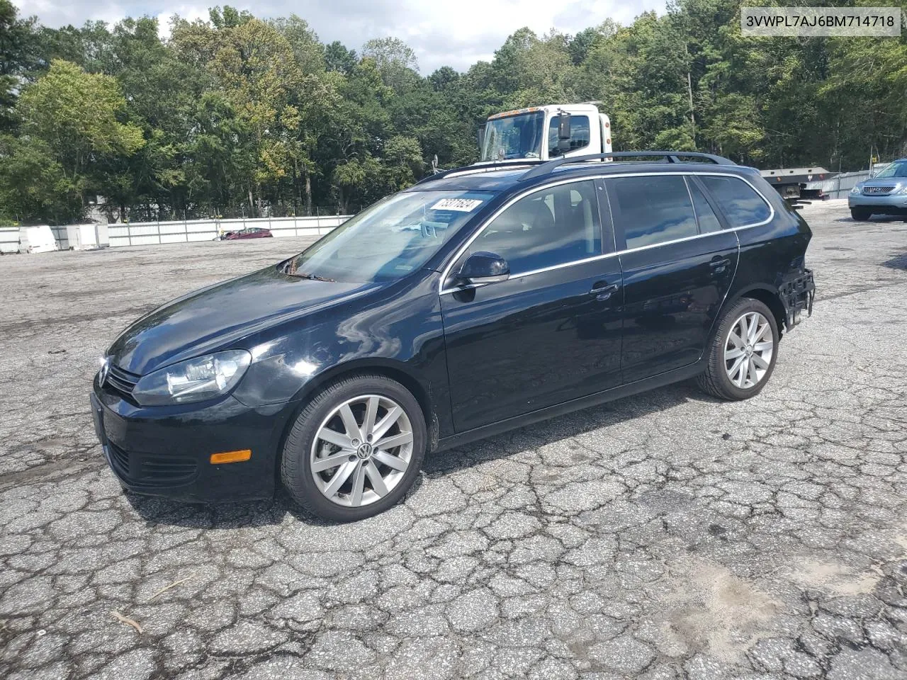 2011 Volkswagen Jetta Tdi VIN: 3VWPL7AJ6BM714718 Lot: 73371624