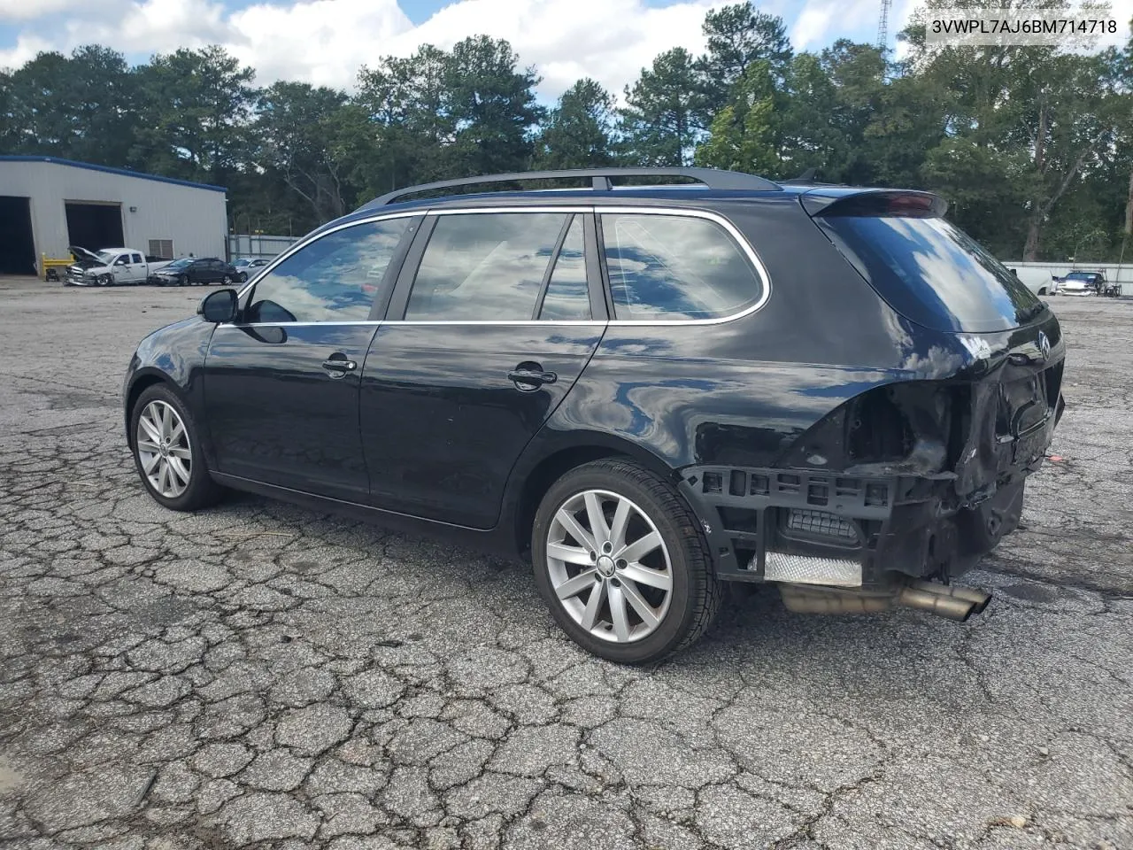 2011 Volkswagen Jetta Tdi VIN: 3VWPL7AJ6BM714718 Lot: 73371624