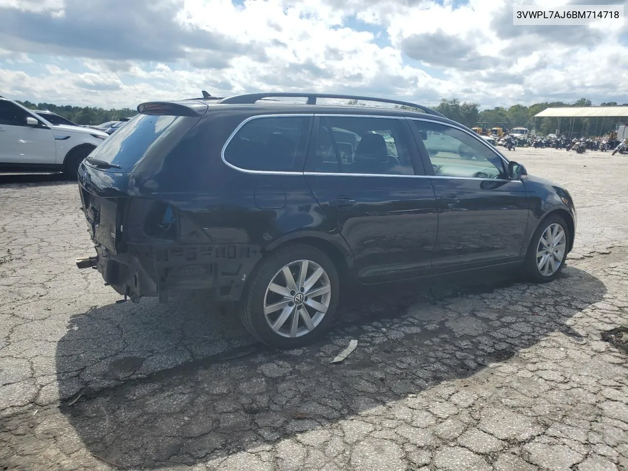 2011 Volkswagen Jetta Tdi VIN: 3VWPL7AJ6BM714718 Lot: 73371624