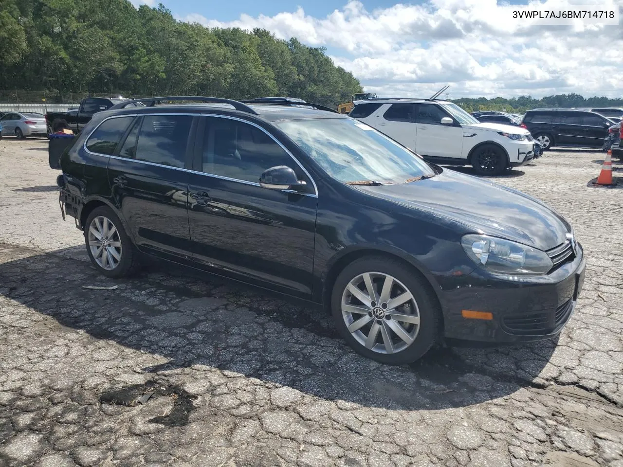 2011 Volkswagen Jetta Tdi VIN: 3VWPL7AJ6BM714718 Lot: 73371624