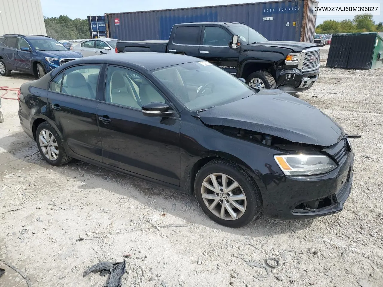 2011 Volkswagen Jetta Se VIN: 3VWDZ7AJ6BM396827 Lot: 73398684