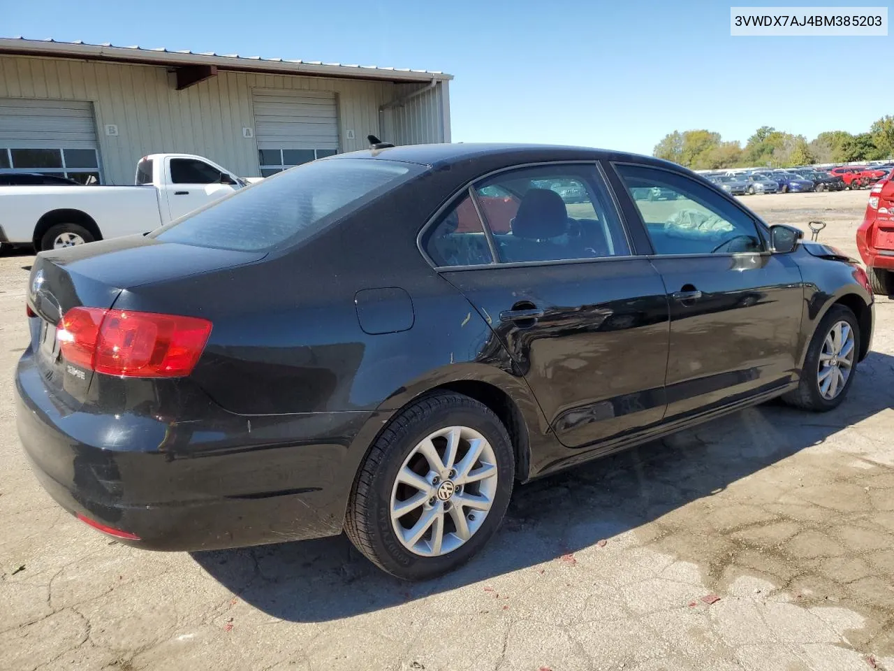 3VWDX7AJ4BM385203 2011 Volkswagen Jetta Se