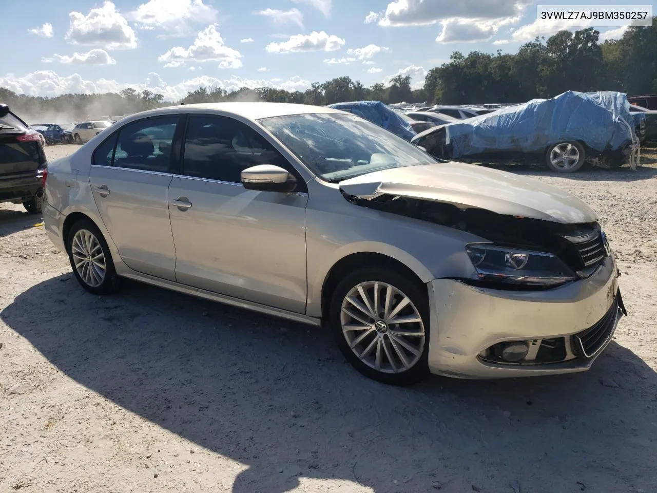 3VWLZ7AJ9BM350257 2011 Volkswagen Jetta Sel