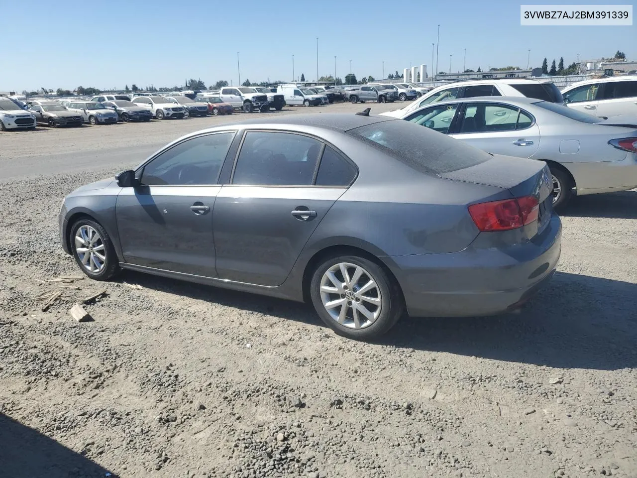 2011 Volkswagen Jetta Se VIN: 3VWBZ7AJ2BM391339 Lot: 74393754