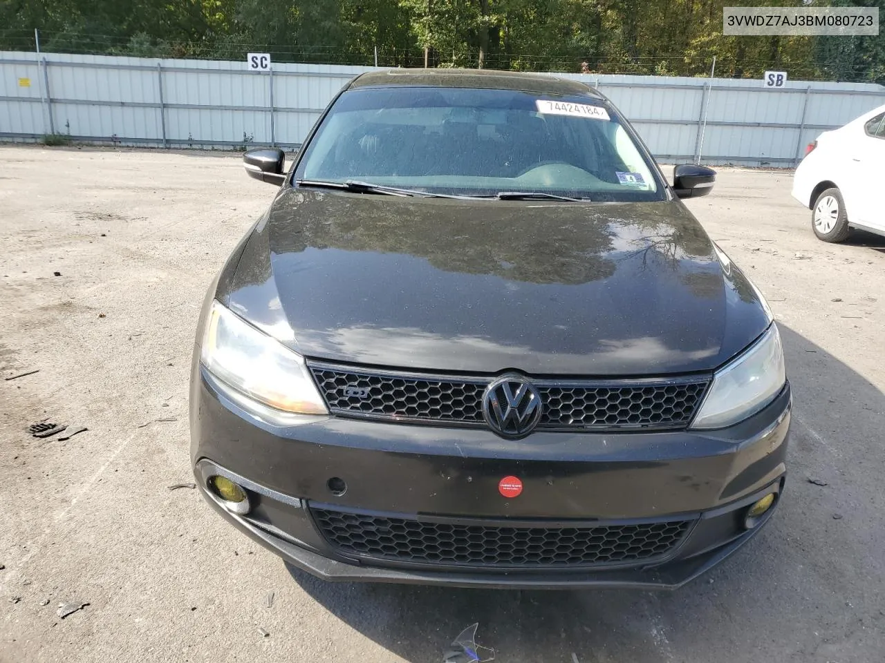 3VWDZ7AJ3BM080723 2011 Volkswagen Jetta Se