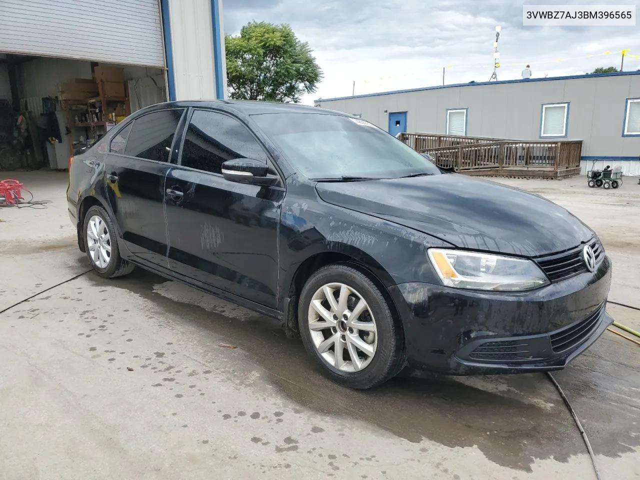 2011 Volkswagen Jetta Se VIN: 3VWBZ7AJ3BM396565 Lot: 74835654