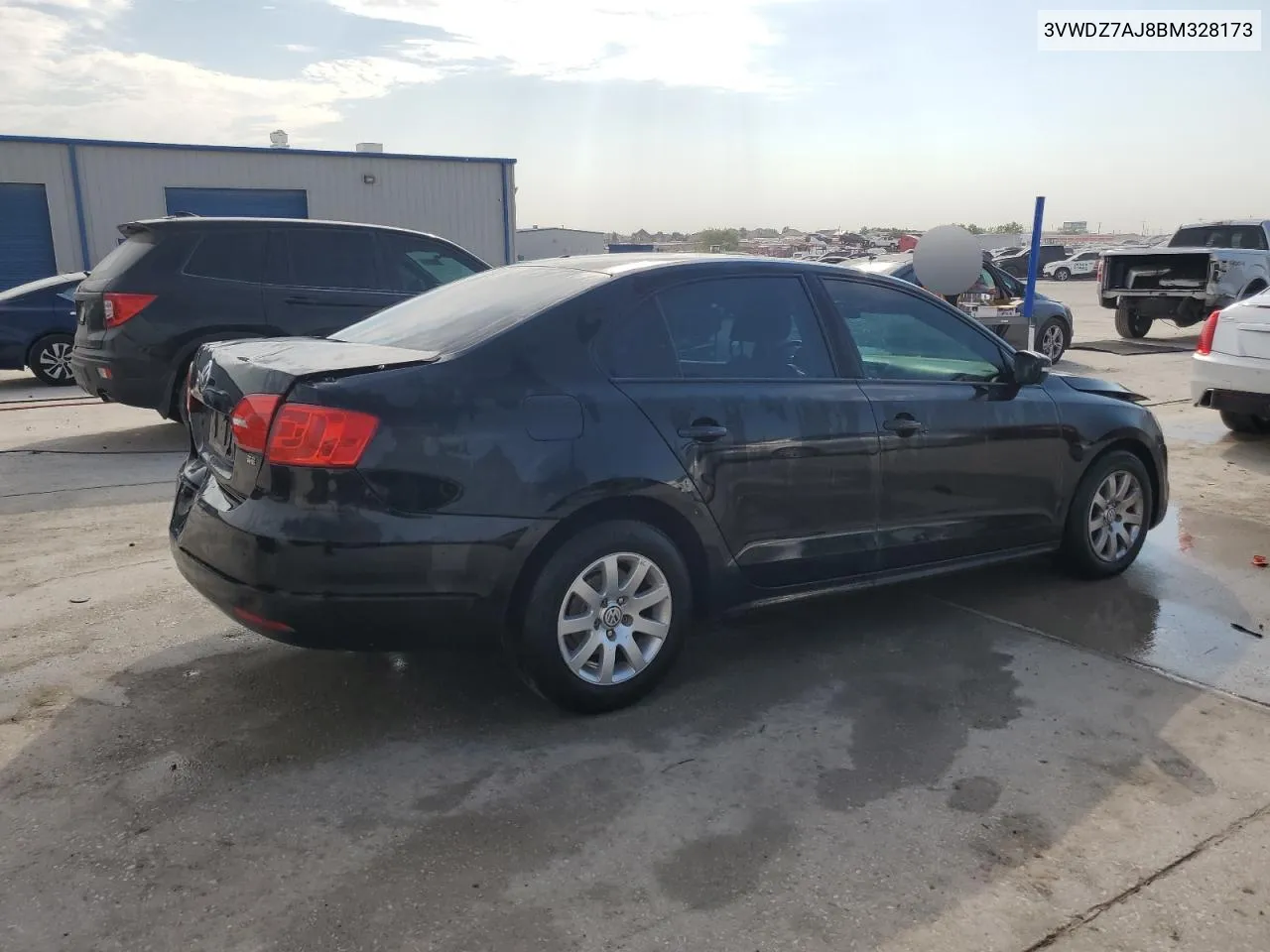 2011 Volkswagen Jetta Se VIN: 3VWDZ7AJ8BM328173 Lot: 75040714