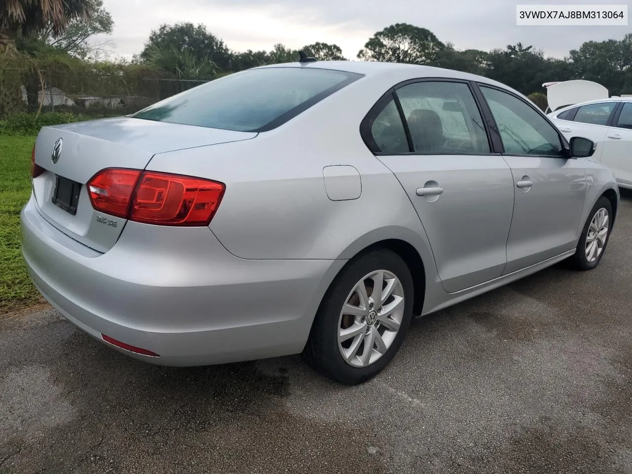 2011 Volkswagen Jetta Se VIN: 3VWDX7AJ8BM313064 Lot: 75086764