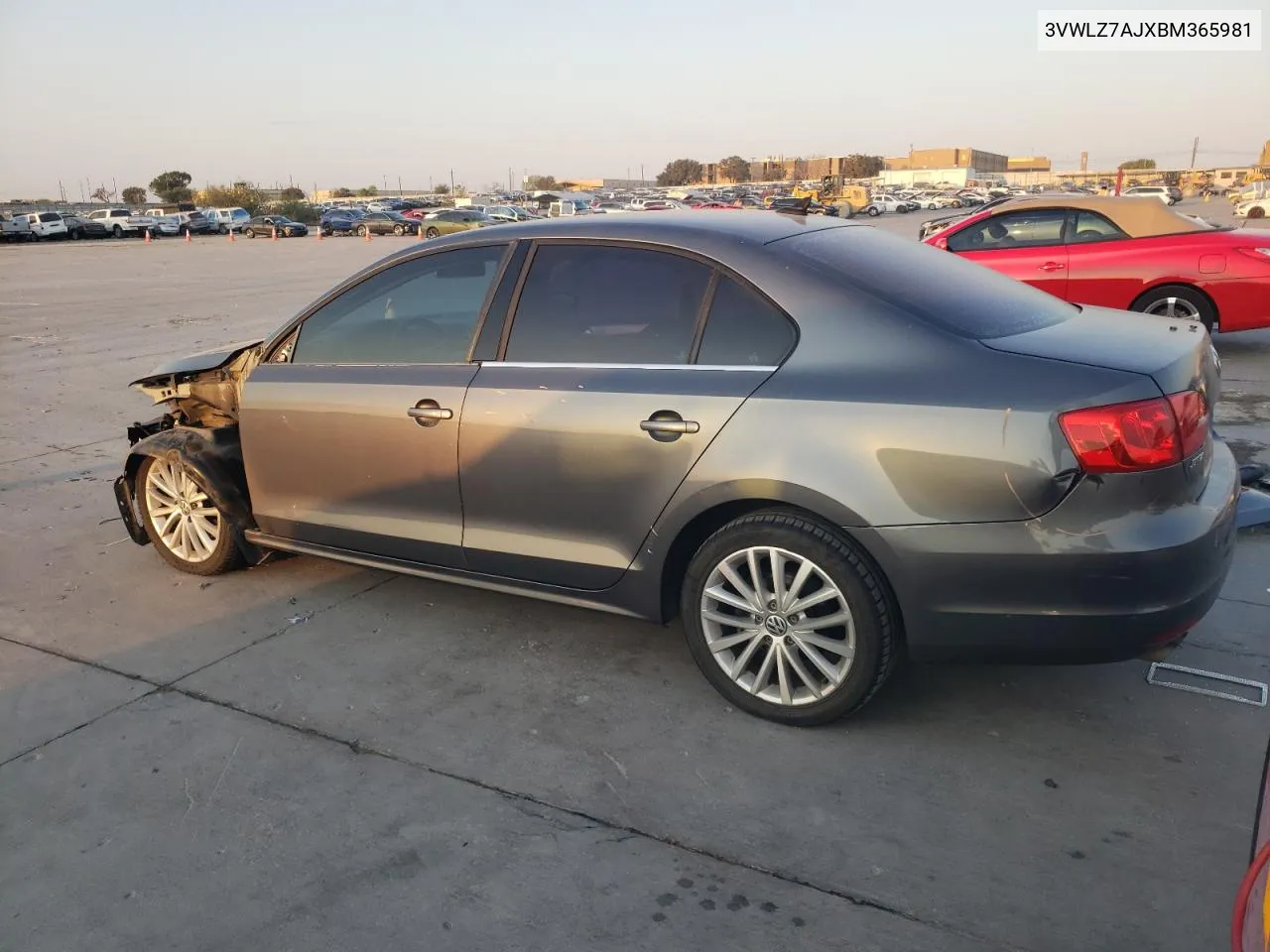 2011 Volkswagen Jetta Sel VIN: 3VWLZ7AJXBM365981 Lot: 75681934