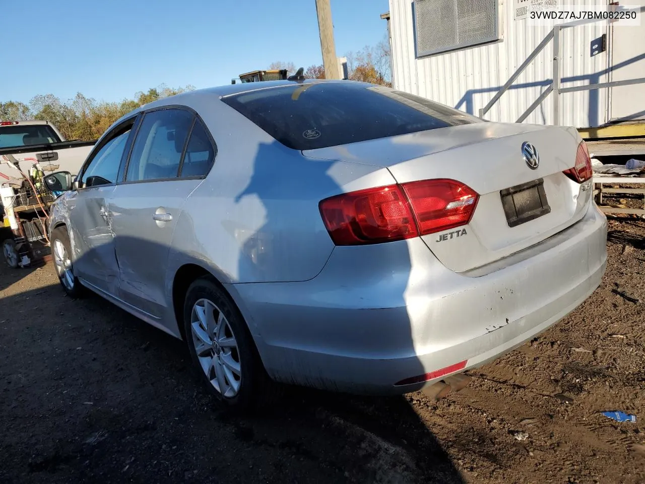 2011 Volkswagen Jetta Se VIN: 3VWDZ7AJ7BM082250 Lot: 76488124